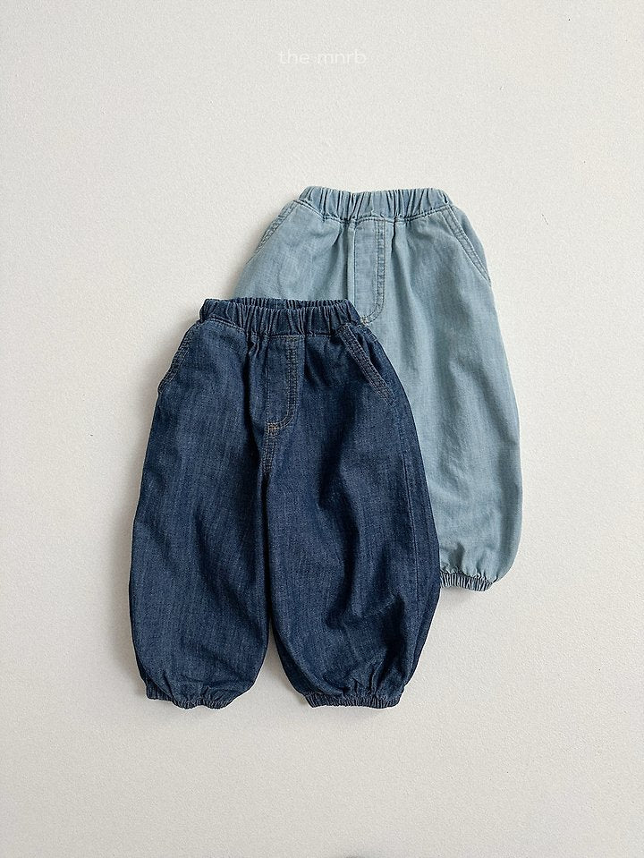 [PRE-ORDER] Slub Denim Jogger Pants