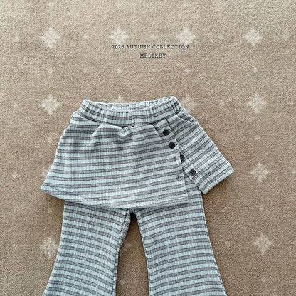 [PRE-ORDER] Button Wrap Boot-Cut Pants