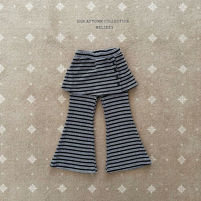 [PRE-ORDER] Button Wrap Boot-Cut Pants