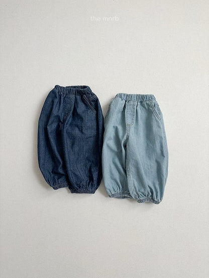 [PRE-ORDER] Slub Denim Jogger Pants
