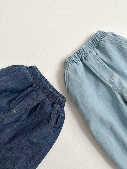 [PRE-ORDER] Slub Denim Jogger Pants