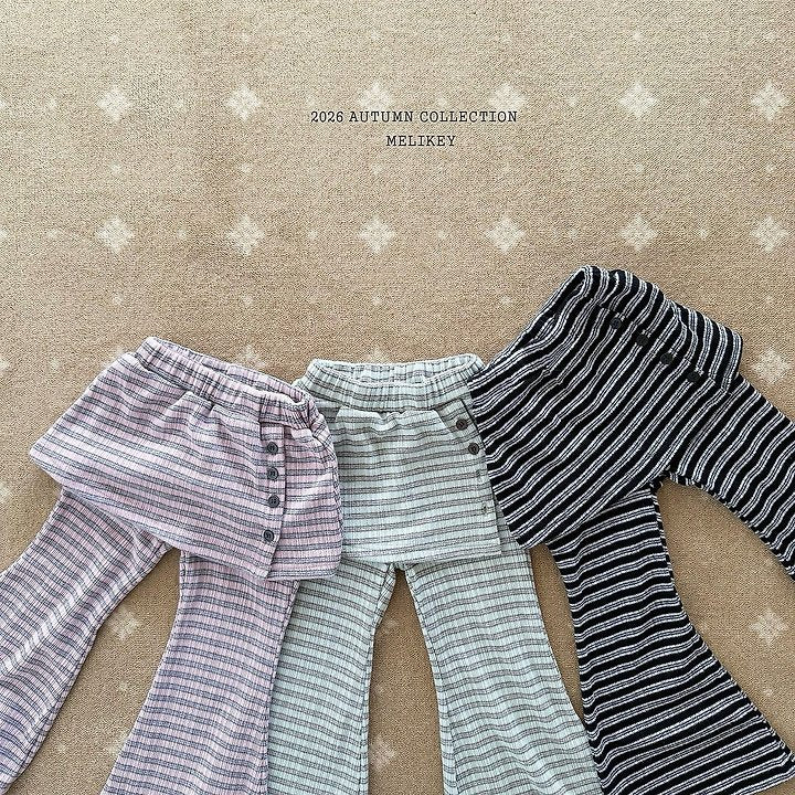 [PRE-ORDER] Button Wrap Boot-Cut Pants