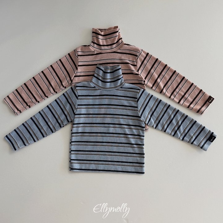 [PRE-ORDER] Stripe Snow Warmer Turtleneck T-Shirts