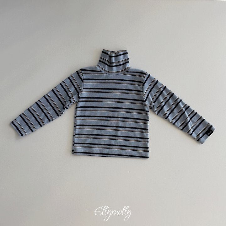 [PRE-ORDER] Stripe Snow Warmer Turtleneck T-Shirts