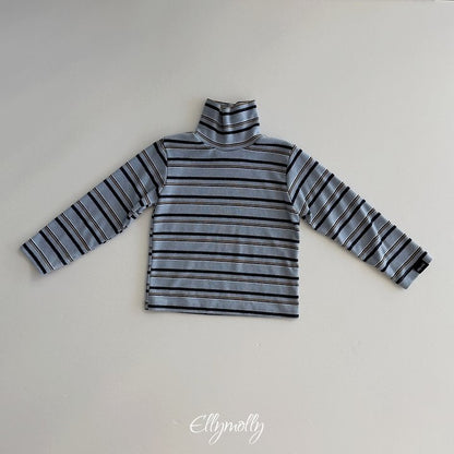 [PRE-ORDER] Stripe Snow Warmer Turtleneck T-Shirts