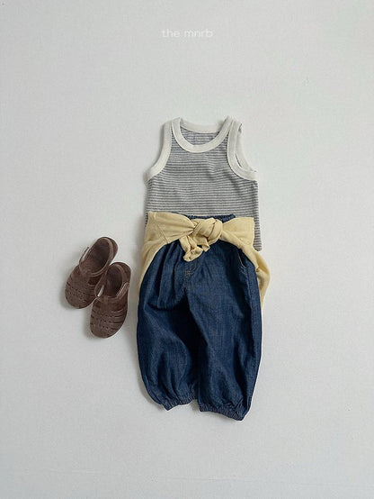 [PRE-ORDER] Slub Denim Jogger Pants