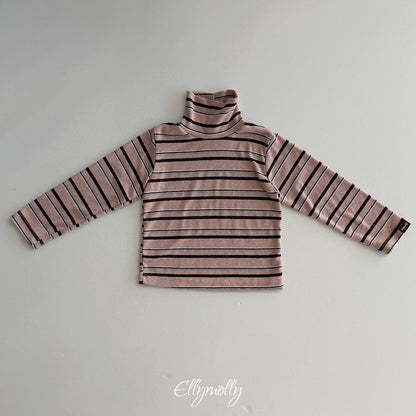 [PRE-ORDER] Stripe Snow Warmer Turtleneck T-Shirts