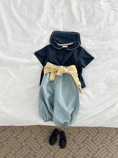 [PRE-ORDER] Slub Denim Jogger Pants