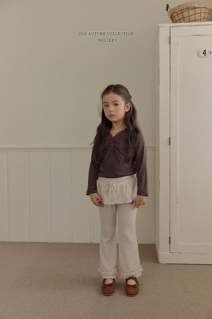 [PRE-ORDER] Best Frill Boot-Cut Pants
