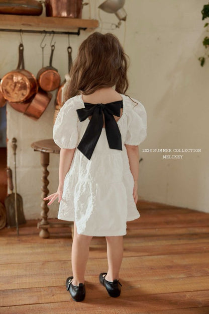 [PRE-ORDER] Shine Back Ribbon Dress