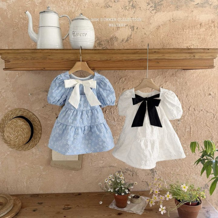 [PRE-ORDER] Shine Back Ribbon Dress
