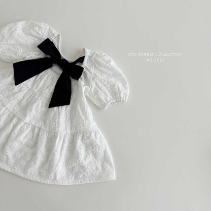 [PRE-ORDER] Shine Back Ribbon Dress
