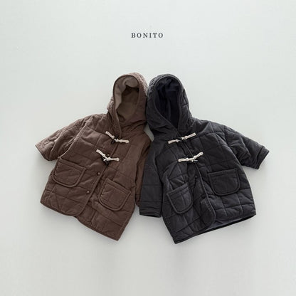 [PRE-ORDER] Corduroy Quilted Duffle Coat