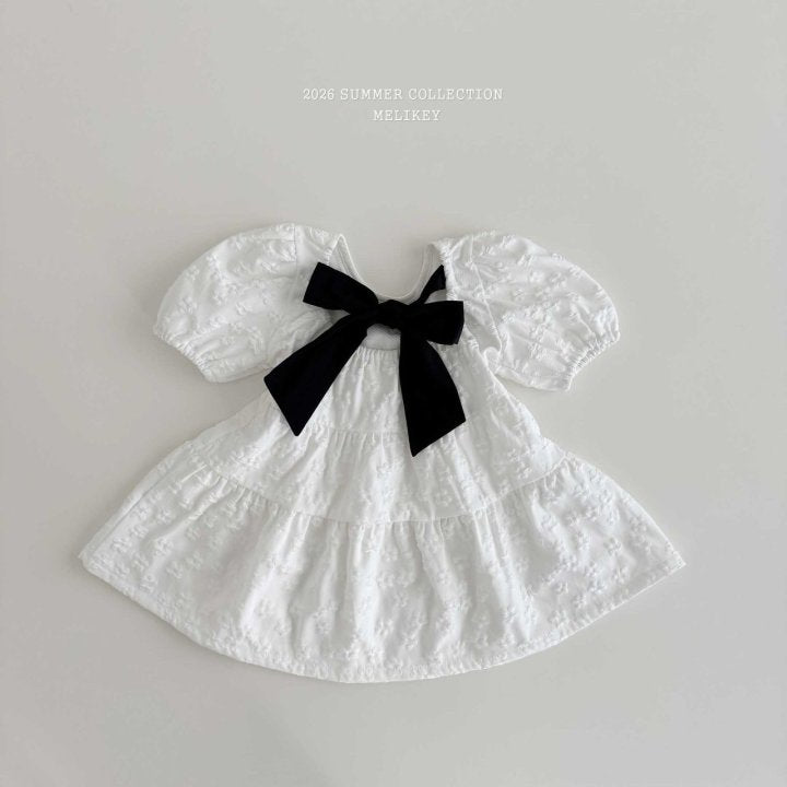 [PRE-ORDER] Shine Back Ribbon Dress