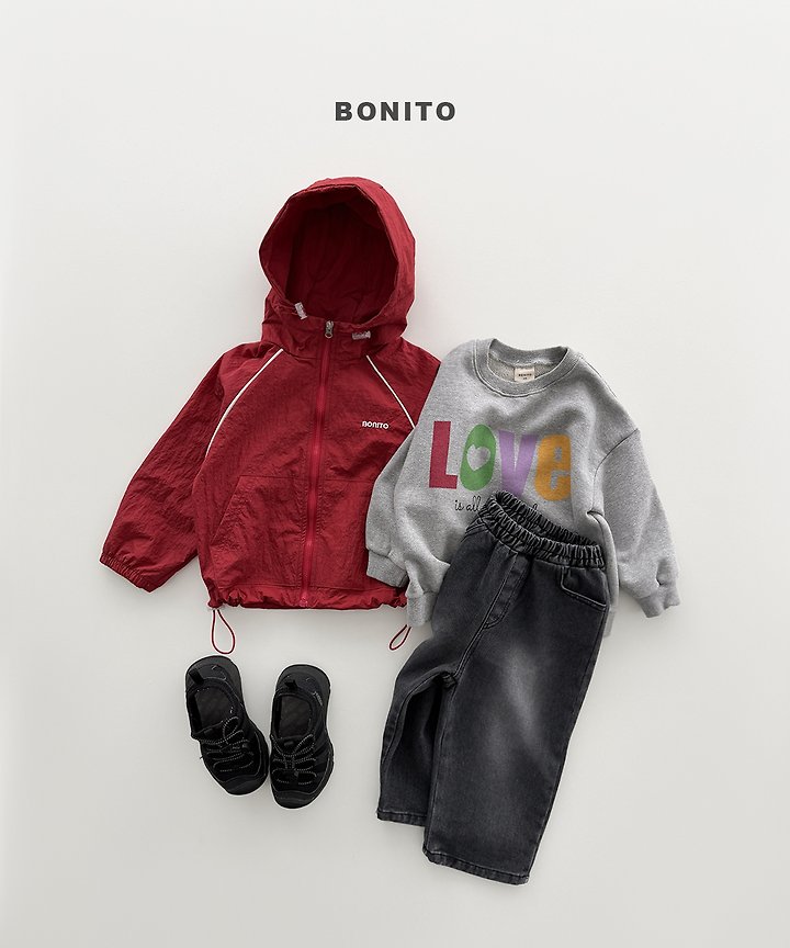 [PRE-ORDER] Check Piping Windbreaker (Mom&Dad Couple)