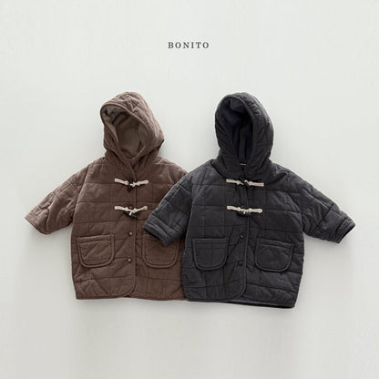 [PRE-ORDER] Corduroy Quilted Duffle Coat