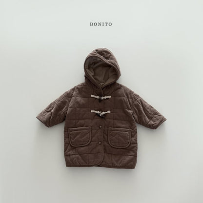 [PRE-ORDER] Corduroy Quilted Duffle Coat