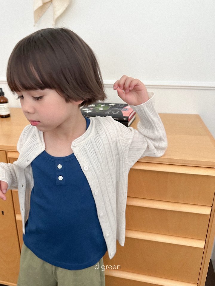 [PRE-ORDER] Wiggly Ribbed Cardigan (Mom Couple)