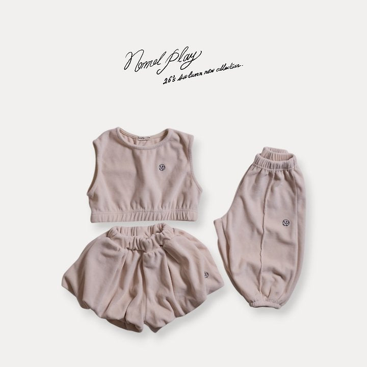 [PRE-ORDER] Velour Crop Vest