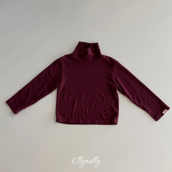 [PRE-ORDER] Solid Snow Warmer Turtleneck T-Shirts