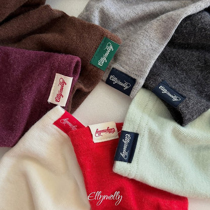 [PRE-ORDER] Solid Snow Warmer Turtleneck T-Shirts