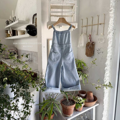 [PRE-ORDER] Pocket Denim Overalls