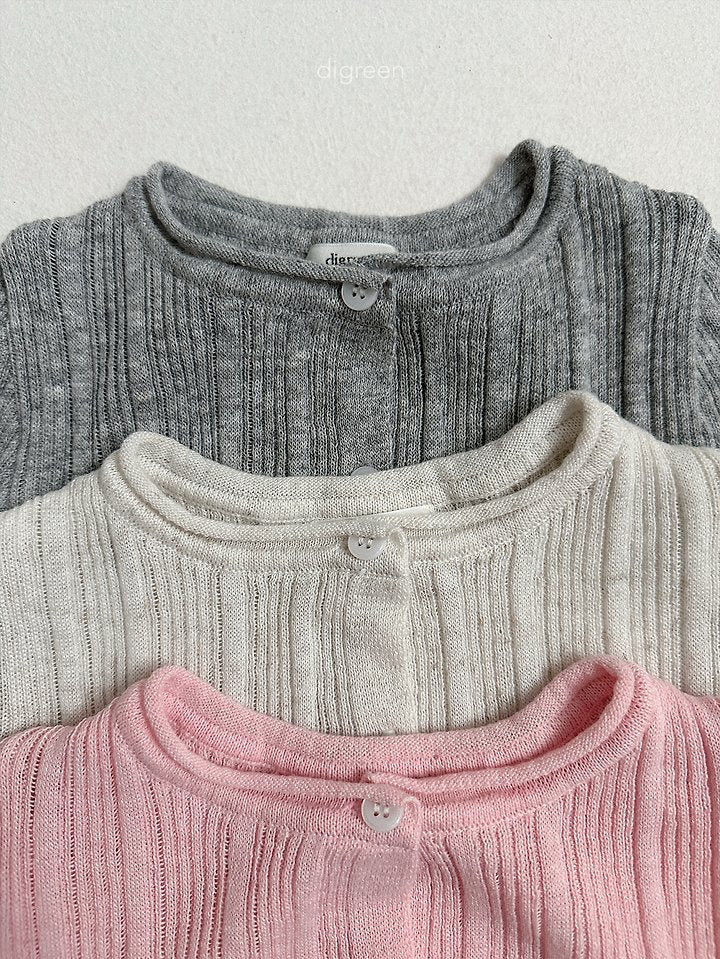 [PRE-ORDER] Wiggly Ribbed Cardigan (Mom Couple)