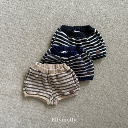 [PRE-ORDER] Wool Knit Stripe Shorts