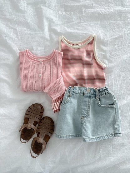 [PRE-ORDER] Wiggly Ribbed Cardigan (Mom Couple)