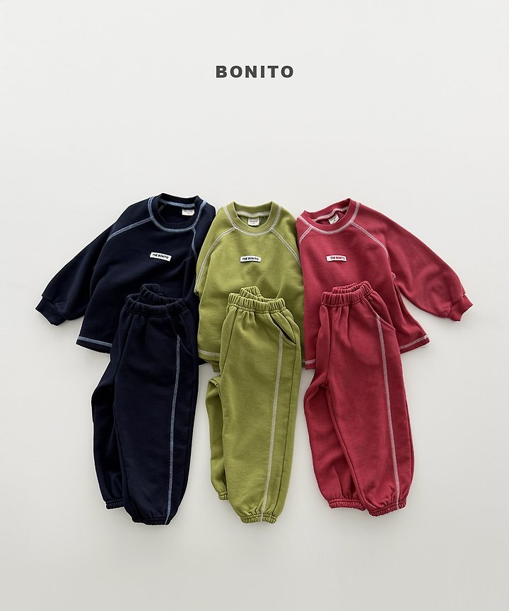 [PRE-ORDER] Stitch Raglan Top Bottom Set