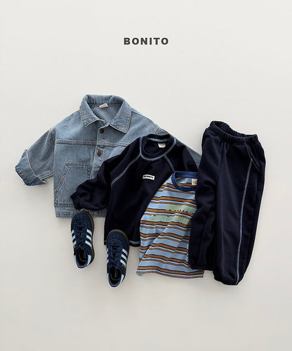 [PRE-ORDER] Stitch Raglan Top Bottom Set