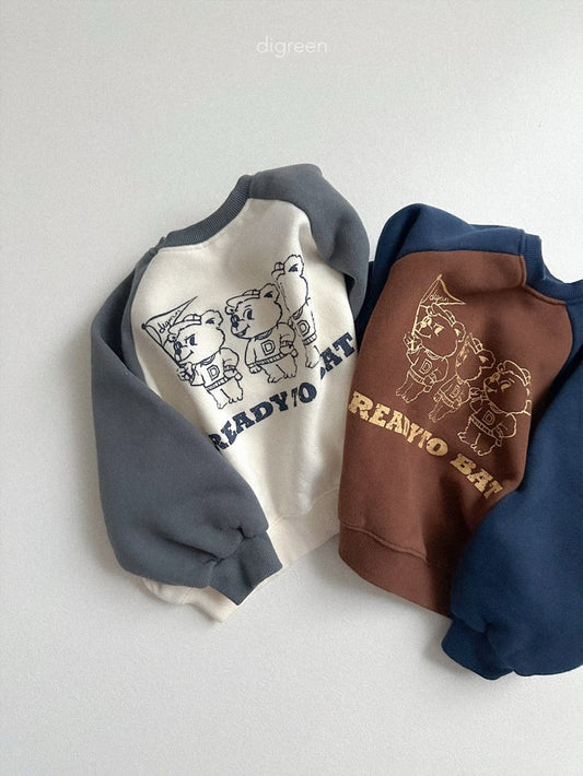 [PRE-ORDER] Bear Raglan Sweatshirts