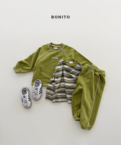 [PRE-ORDER] Stitch Raglan Top Bottom Set