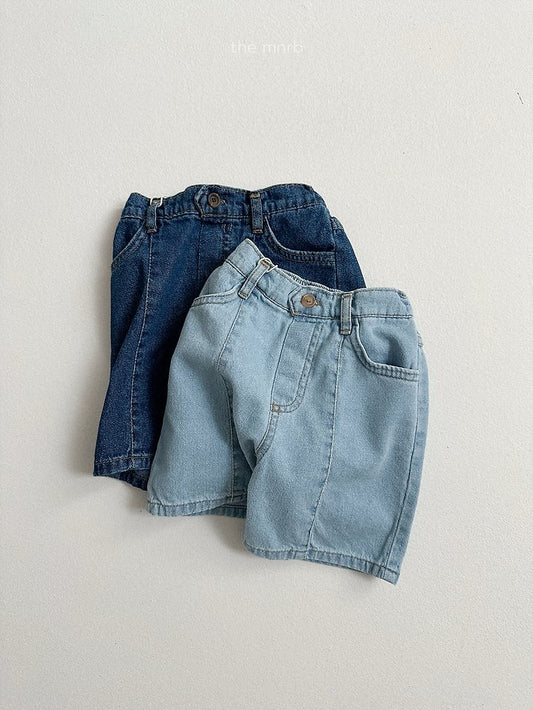 [PRE-ORDER] Button Denim Shorts
