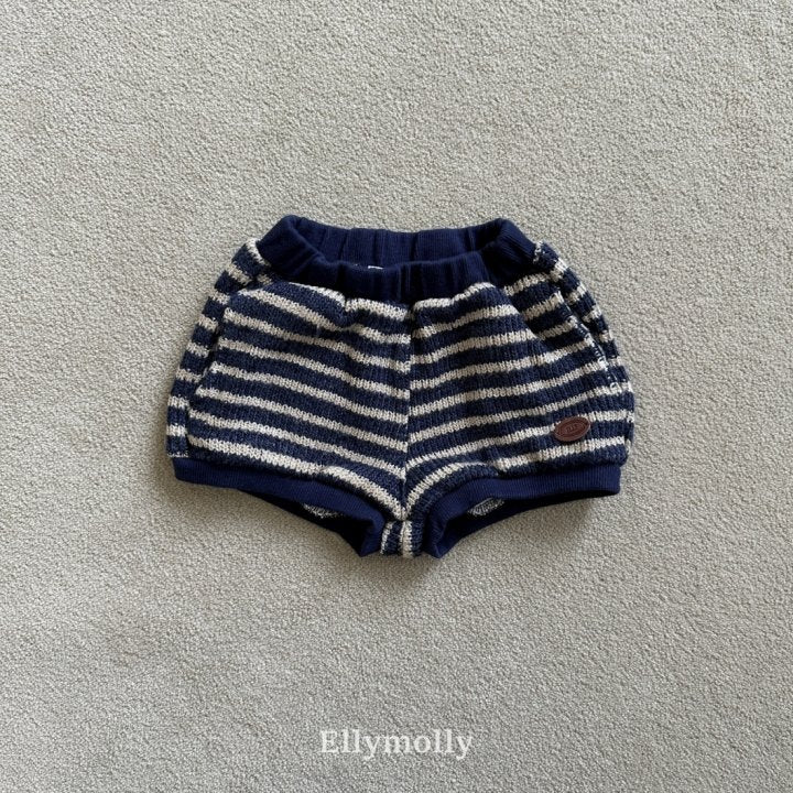 [PRE-ORDER] Wool Knit Stripe Shorts