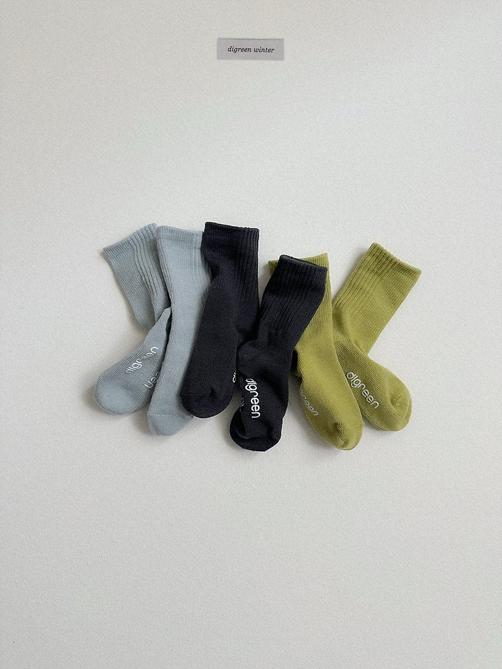 [PRE-ORDER] Dual Ribbed Socks Set