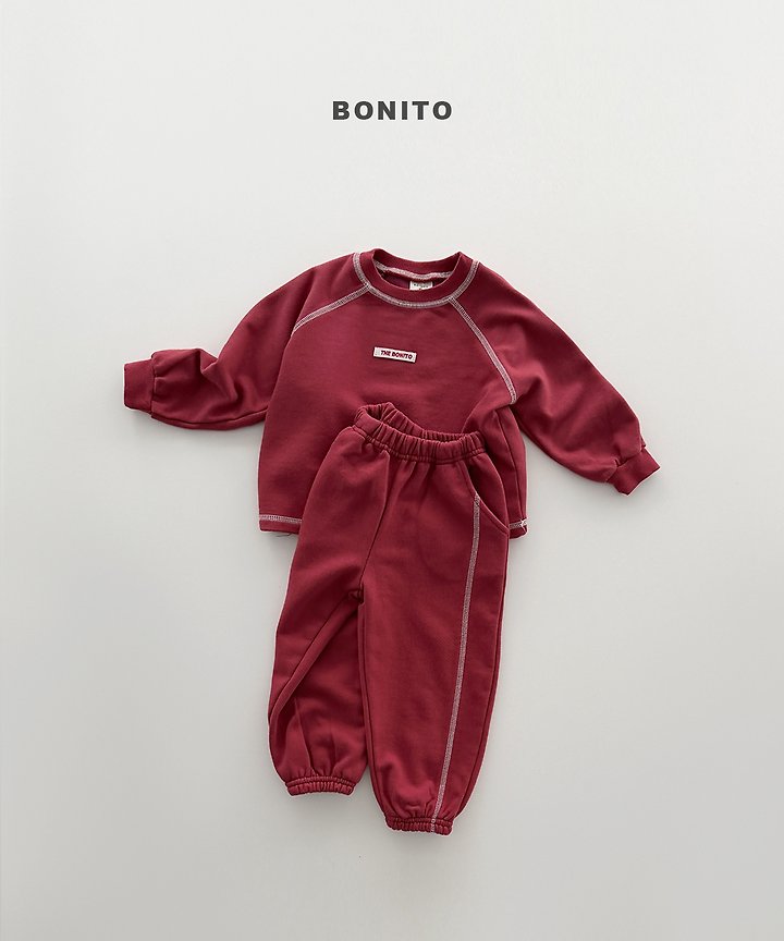 [PRE-ORDER] Stitch Raglan Top Bottom Set