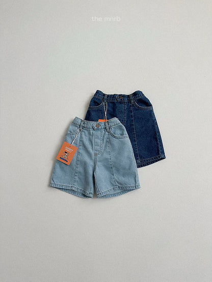 [PRE-ORDER] Button Denim Shorts