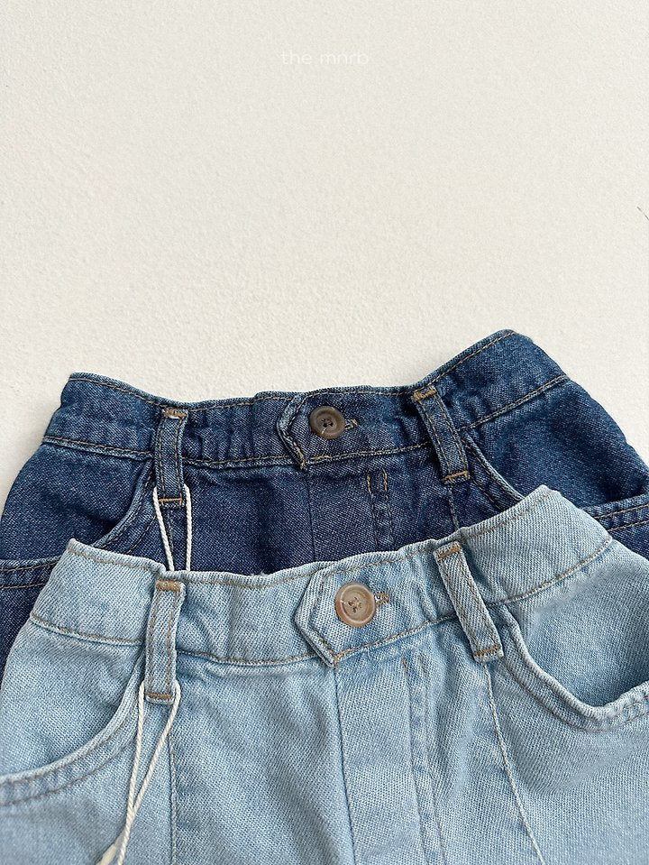 [PRE-ORDER] Button Denim Shorts