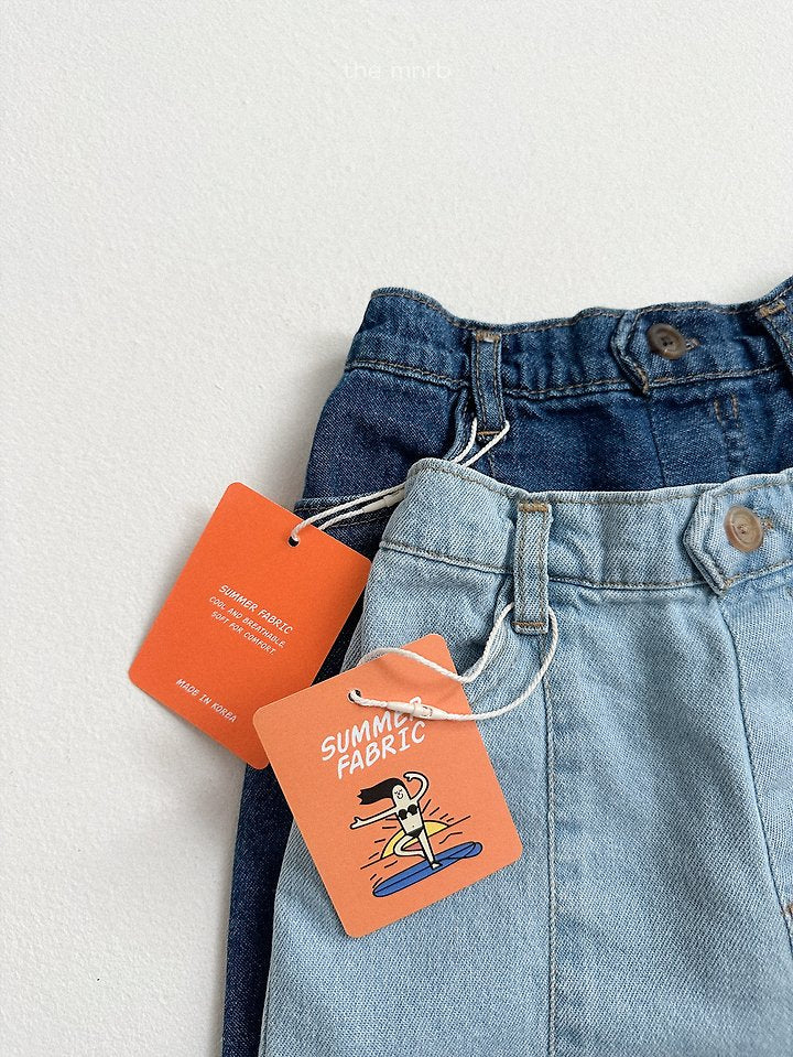 [PRE-ORDER] Button Denim Shorts