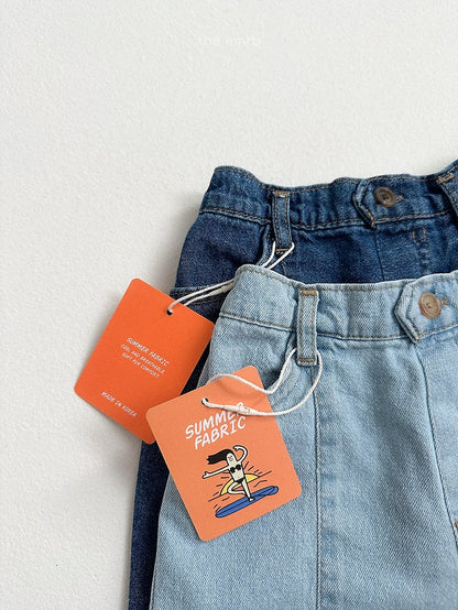 [PRE-ORDER] Button Denim Shorts