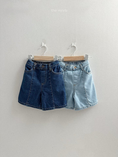 [PRE-ORDER] Button Denim Shorts
