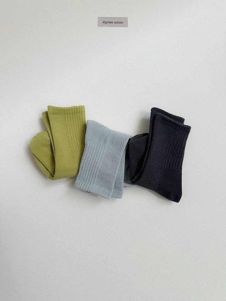 [PRE-ORDER] Dual Ribbed Socks Set