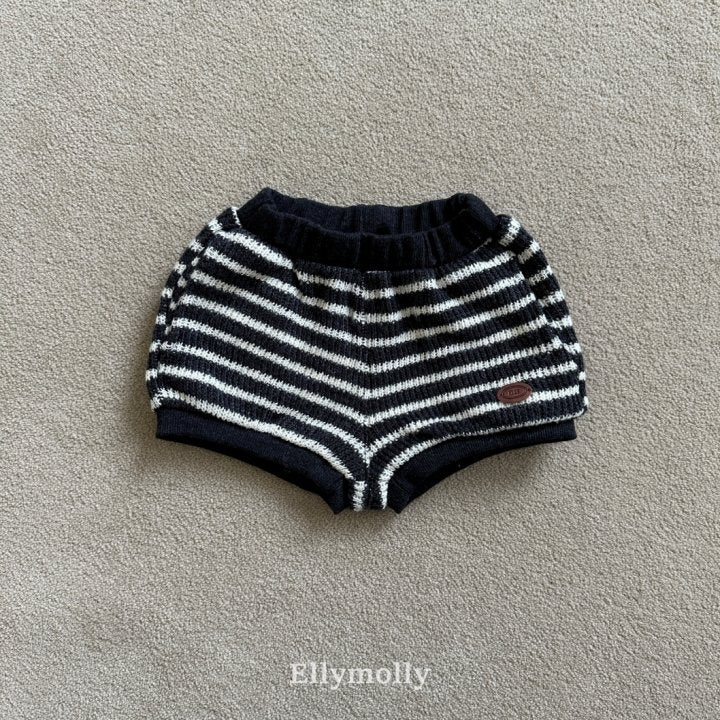 [PRE-ORDER] Wool Knit Stripe Shorts