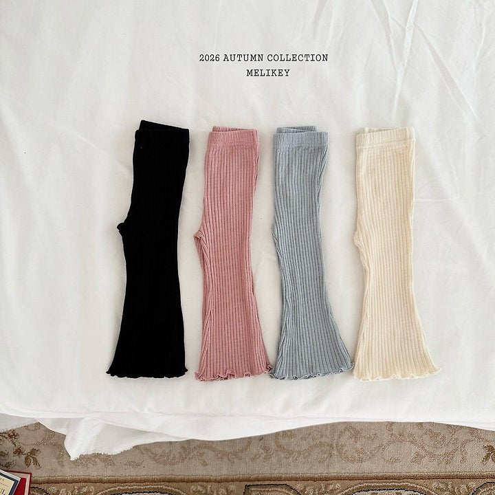 [PRE-ORDER] Bobo Ribbed Boot-Cut Pants