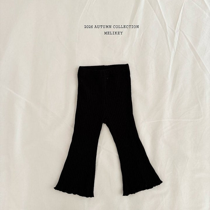 [PRE-ORDER] Bobo Ribbed Boot-Cut Pants