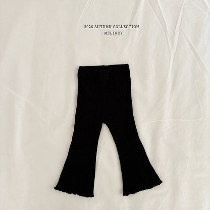 [PRE-ORDER] Bobo Ribbed Boot-Cut Pants
