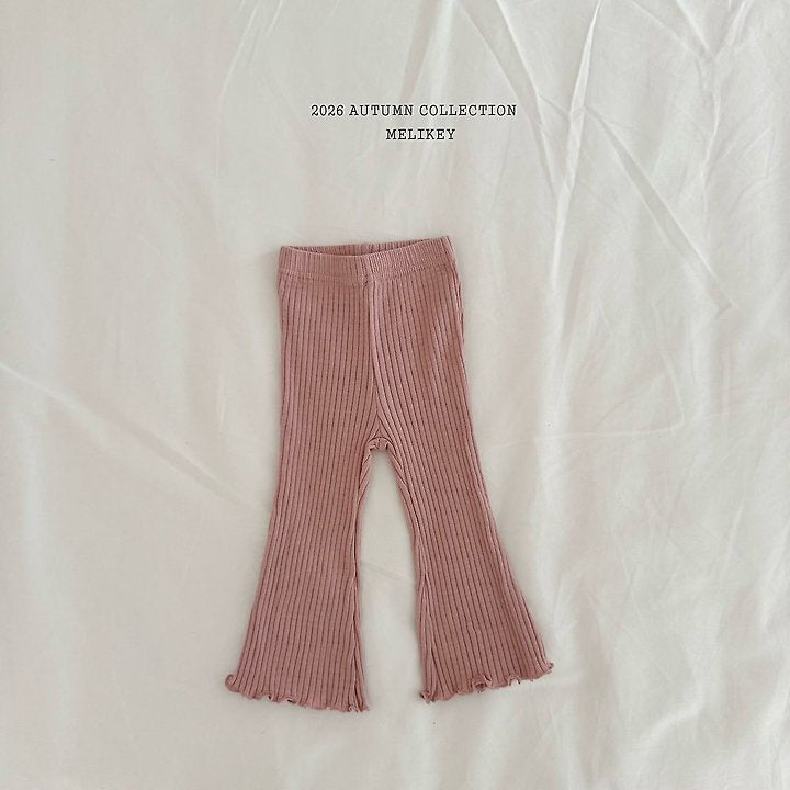 [PRE-ORDER] Bobo Ribbed Boot-Cut Pants