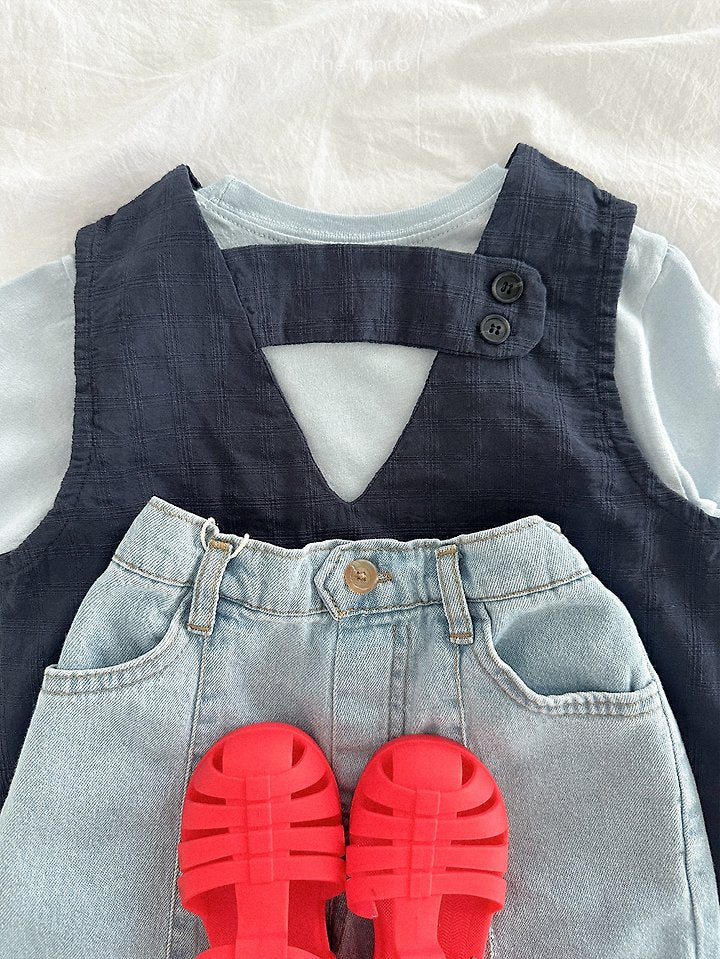 [PRE-ORDER] Button Denim Shorts