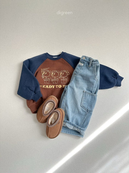 [PRE-ORDER] Bear Raglan Sweatshirts